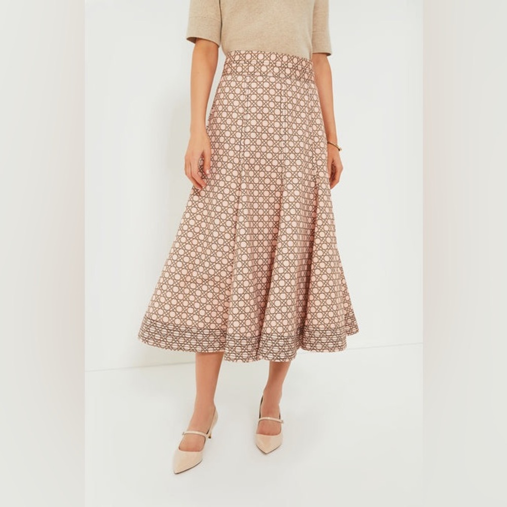 Tuckernuck Brynn midi skirt petal cane 4